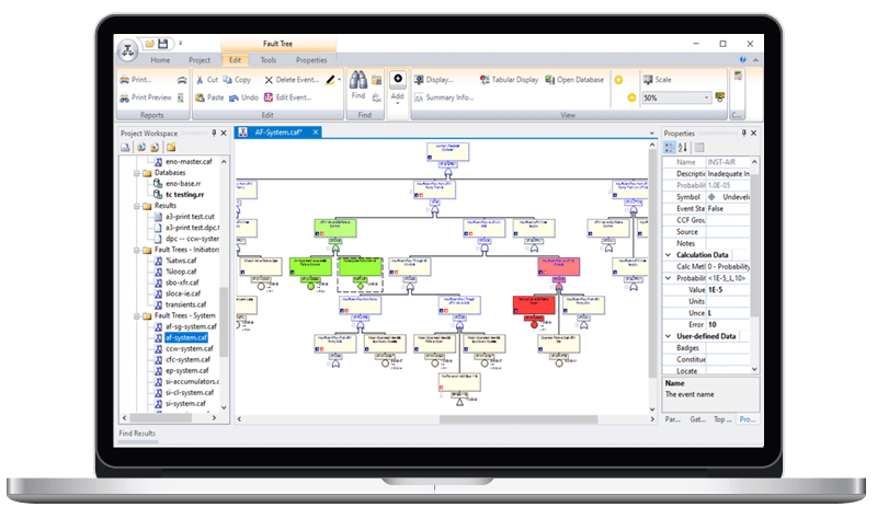 cafta fault tree tool version 5.4